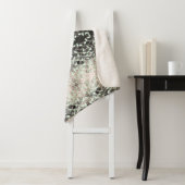 ブラックアンドクリームストライプ シェルパブランケット (インサイチュ)