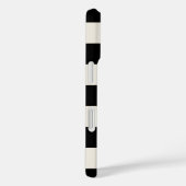 ブラックアンドクリームレトロチェック Case-Mate iPhoneケース (裏面 / 右)