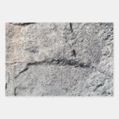 ブラックアンドグレーストーン顔品種 ラッピングペーパーシート (正面3)