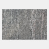 ブラックアンドグレーストーン顔品種 ラッピングペーパーシート (正面)