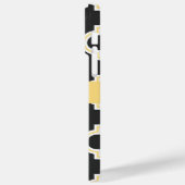 ブラックアンドゴールデンモロッコクローバー Case-Mate iPhoneケース (裏面 / 左)