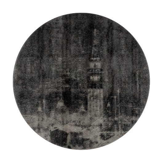 ブラックアンドタウペスカイライン動揺してヴェネツィアイタリア カッティングボード (正面)