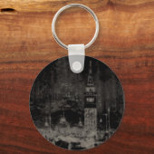 ブラックアンドタウペスカイライン動揺してヴェネツィアイタリア キーホルダー (正面)