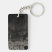 ブラックアンドタウペスカイライン動揺してヴェネツィアイタリア キーホルダー (裏面)