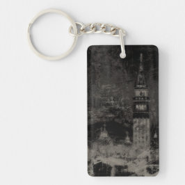 ブラックアンドタウペスカイライン動揺してヴェネツィアイタリア キーホルダー