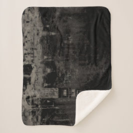 ブラックアンドタウペスカイライン動揺してヴェネツィアイタリア シェルパブランケット