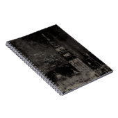 ブラックアンドタウペスカイライン動揺してヴェネツィアイタリア ノートブック (右側)