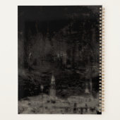 ブラックアンドタウペスカイライン動揺してヴェネツィアイタリア プランナー手帳 (裏面)