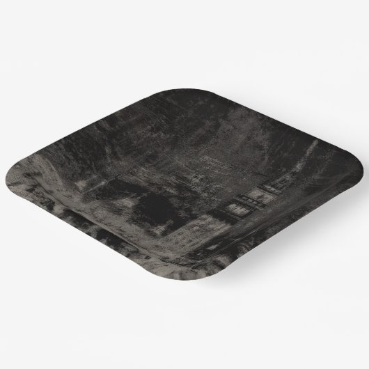 ブラックアンドタウペスカイライン動揺してヴェネツィアイタリア ペーパープレート (傾斜あり)