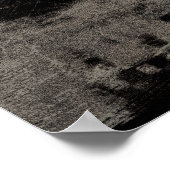 ブラックアンドタウペスカイライン動揺してヴェネツィアイタリア ポスター (角)