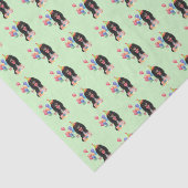 ブラックアンドタンカバリエスパニエル犬誕生日 薄葉紙 (詳細)