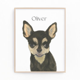 ブラックアンドタンチワフアアート フォトプリント           