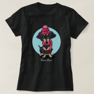 ブラックアンドタン ダックスフント Tシャツ