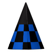 ブラックアンドブルー-フイタリアンットボールクラブ-インター パーティーハット (裏面)