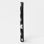 ブラックアンドホワイトのサッカーチーム Case-Mate iPhoneケース (裏面/左)