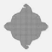 ブラックアンドホワイトチェック柄 持ち帰り容器 フェイバーボックス (折り畳みなし)