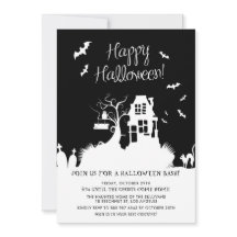 ブラックアンドホワイトハ幽霊のよく出るウスハローウィンパーティ