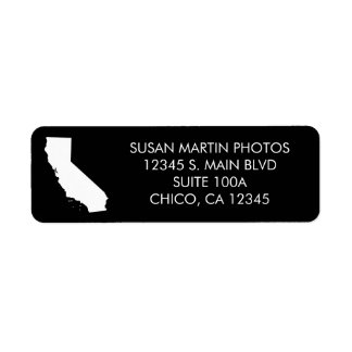 ブラックアンドホワイト カリフォルニア モダン ミニマリスト ラベル