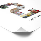 ブラックアンドホワイト ナンバー2 フォトコラージュ フォトプリント            (角)