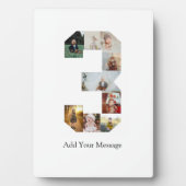 ブラックアンドホワイト ナンバー3 フォトコラージュ フォトプラーク (正面)