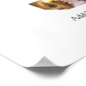 ブラックアンドホワイト ナンバー3 フォトコラージュ ポスター (角)