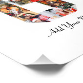 ブラックアンドホワイト ナンバー6 フォトコラージュ フォトプリント (角)