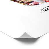 ブラックアンドホワイト ナンバー6 フォトコラージュ ポスター (角)