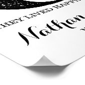 ブラックアンパサンドの日結婚付け後 ポスター (角)