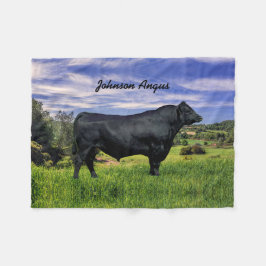 ブラックアンパーソナライズされたガスブランケット フリースブランケット