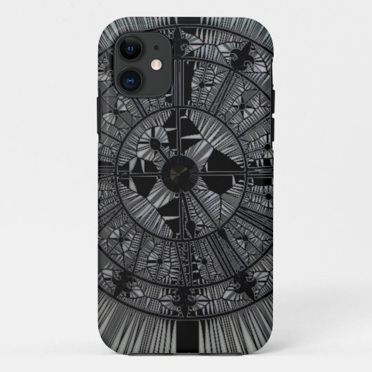 ブラックアートデザイン Case-Mate iPhoneケース (裏面)