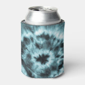 ブラックアートプリント：ドゥードル・グラフィティ 缶クーラー (缶正面)