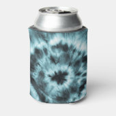 ブラックアートプリント：ドゥードル・グラフィティ 缶クーラー (缶裏面)