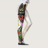 ブラックアートレギンス レギンス (右)