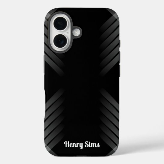 ブラックアーマー Case-Mate iPhoneケース (裏面)