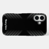 ブラックアーマー Case-Mate iPhoneケース (裏面 (横))