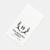 ブラックア素朴ントラーモノグラム (コーナー)