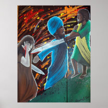 ブラックイエスがゲツセマネで逮捕される