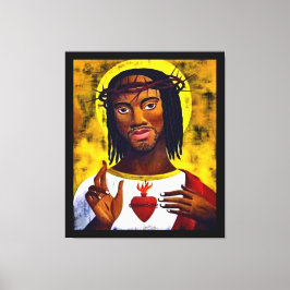 ブラックイエス キャンバスプリント