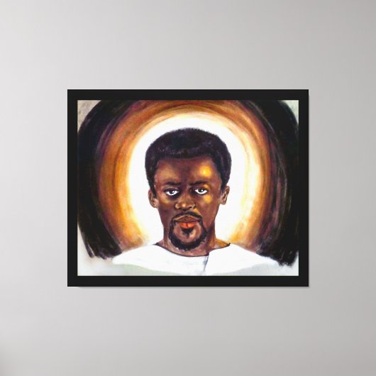 ブラックイエス キャンバスプリント (正面)