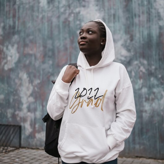 ブラックイエローゴールドフォイルグラッドイヤーカスタムシック パーカ