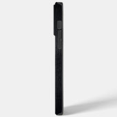 ブラックイエロー危険度ストライプ建築技術者 Case-Mate iPhoneケース (裏面 / 左)