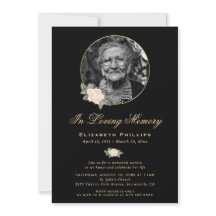 ブラックイエロー金ゴールドフローラメモリアルサービスフォト