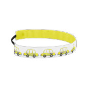 ブラックイエローNYCニューヨークシティタクシーキャブカー アスレチックヘッドバンド (左)