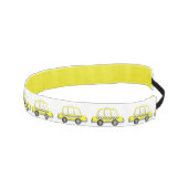 ブラックイエローNYCニューヨークシティタクシーキャブカー アスレチックヘッドバンド (右)