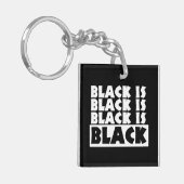 ブラックイズブラック キーホルダー (正面左)