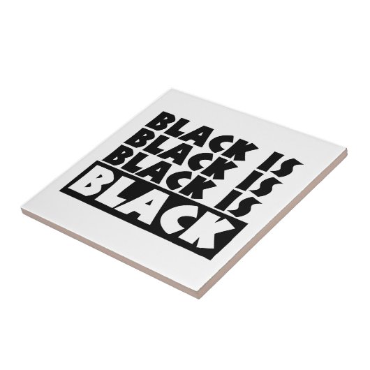 ブラックイズブラック タイル (側面)