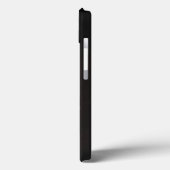 ブラックイフクnm上の3つのイチゴ Case-Mate iPhoneケース (裏面 / 左)
