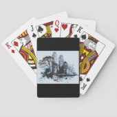 ブラックインクシティスケッチ トランプ (裏面)