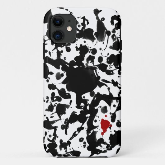 ブラックインク Case-Mate iPhoneケース (裏面)