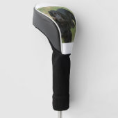 ブラックイングリッシュコッカースパニエル犬フル2 ゴルフヘッドカバー (アングル)